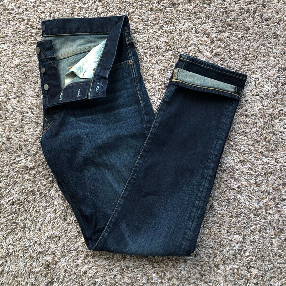 (Like New) Polo Ralph Lauren - Sullivan Slim Fit Jeans (Dark wash) - Picture 3 of 3